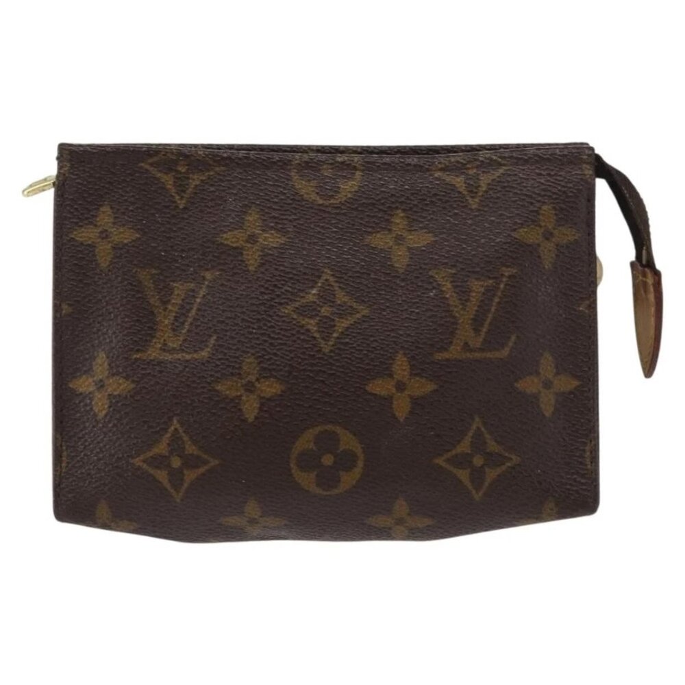 LOUIS VUITTON Monogram Poche Toilette 15 Pouch M47546 LV Auth 157939 - Picture 2 of 16